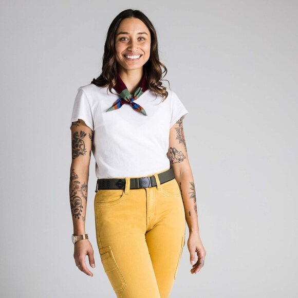 The Original Unisex Adventure Belt, Heavy Duty Elastic Webbing, Non-Metal Travel - Picture 7 of 9